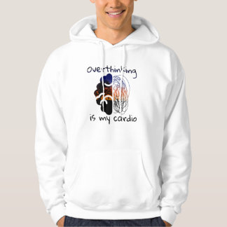 Veste À Capuche Overthinking Is My Cardio | Chaos and chill vibes