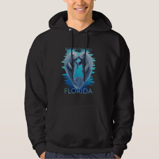 Veste À Capuche Pain de sucre Key Florida Vacances Cute Manatees M