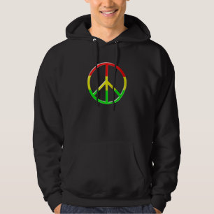 Veste À Capuche Paix de Rasta