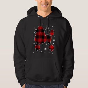 Veste À Capuche Pajama de Noël de caniche Buffalo de chien a dépos