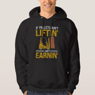 Veste À Capuche Palettes d'opérateur certifiées Forklifts Aint Lif