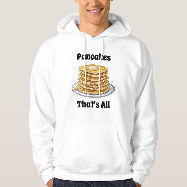 Veste À Capuche Pancakes, c'est tout | Cute foin (Devant)