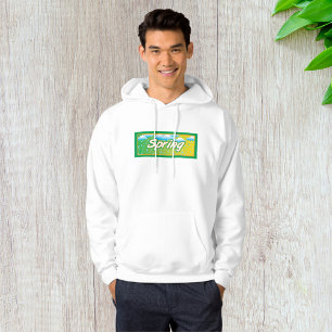 Veste À Capuche Pancarte bannière de printemps