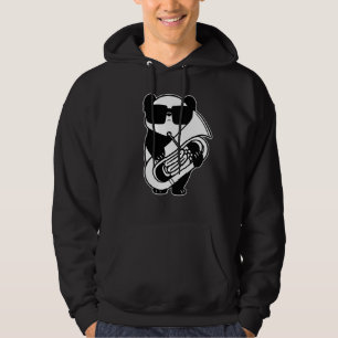 Veste À Capuche Panda Avec Tuba Music Tubaistra Orchestra Tubist