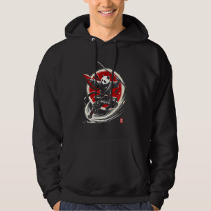 Veste À Capuche Panda Japonais Ninja Samurai Guerrier Japon Hommes