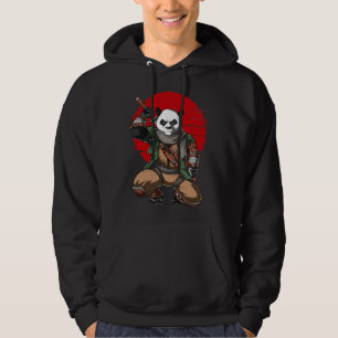 Veste À Capuche Panda Ninja Samurai