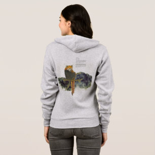Veste À Capuche Panda rouge mignon peint à la main en voie de disp