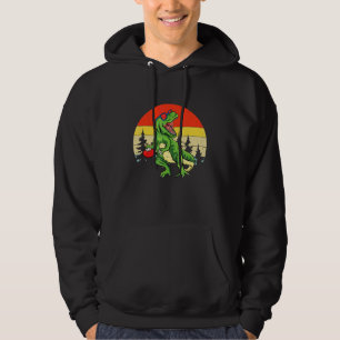 Veste À Capuche Panier de golf à disque Frisbee Dinosaure Rex Enfa