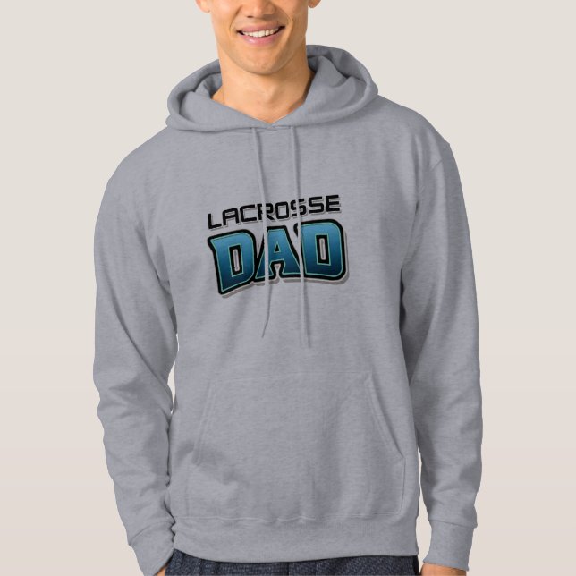 Veste À Capuche PAPA de lacrosse (Devant)