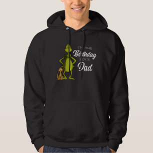 Veste À Capuche Papa d'un garçon d'anniversaire Grinch tableau noi