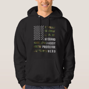 Veste À Capuche Papa est mon protecteur ( cadeau de Fête des pères