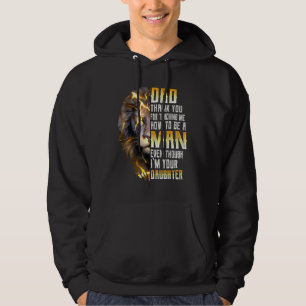 Veste À Capuche Papa Merci Pour M'Avoir Enseigné Comment Être Un H