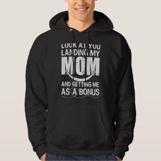 Veste À Capuche Papa Regarde Là Ma Mère Qui M'Attend Comme Un B
