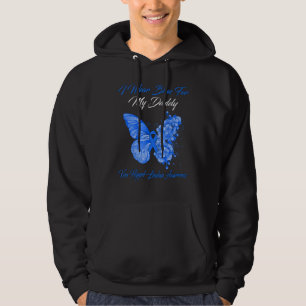Veste À Capuche Papillon Je Porte Bleu Pour Mon Papa Von Hippel Li