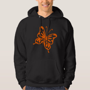 Veste À Capuche Papillon rétro - Orange