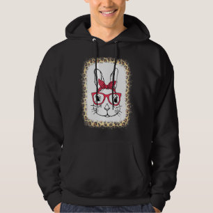 Veste À Capuche Pâques Cute Bun Ny Avec Lunettes De Bandana Et Bul