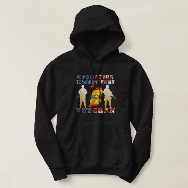 Veste À Capuche Parachutiste Seulement Le Meilleur Servi 82e D Air (Design devant)