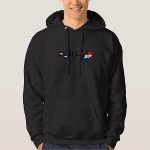 Veste À Capuche Paraguay Cuba Drapeau Paraguayen Cubain Battement