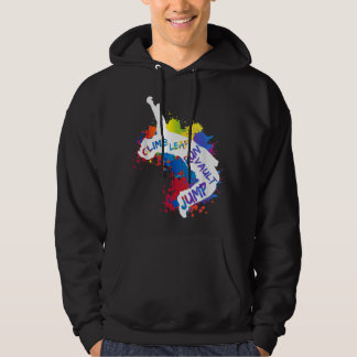 Veste À Capuche Parkour City Ninja Free Running Jump Leap Vault à