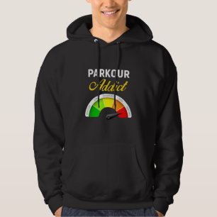 Veste À Capuche Parkour Traceur Libre Course Extreme Sport