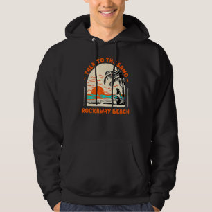 Veste À Capuche Parlez À Sand Rockaway Beach Ocean Oregon Beach