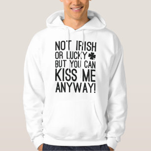 Veste À Capuche Pas Irlandais Ou Heureux