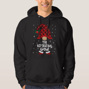 Veste À Capuche Patinage sur glaceBuffalo Plaid Christmas Match