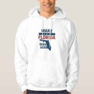 Veste À Capuche Patriotic Florida Design – “Make Florida Great ''