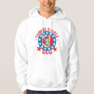 Veste À Capuche Patriotique américain sans poil
