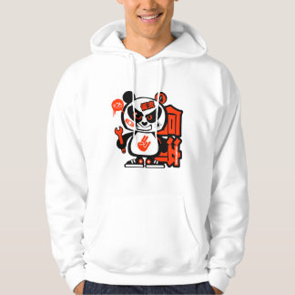 Veste À Capuche Patrouille folle de dérive - panda agressif