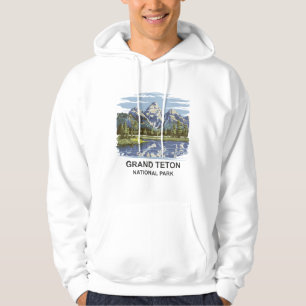 Veste À Capuche Paysage du parc national de Grand Teton