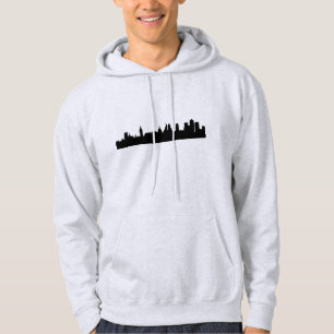 Veste À Capuche Paysage urbain de silhouette d'horizon de Londres