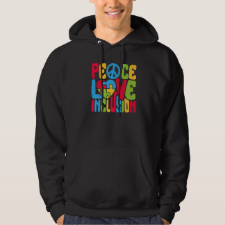 Veste À Capuche Peace Love Inclusion SPED Teacher Special Educatio