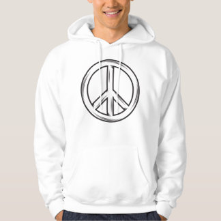 Veste À Capuche Peace Peace Sign for Men and Women