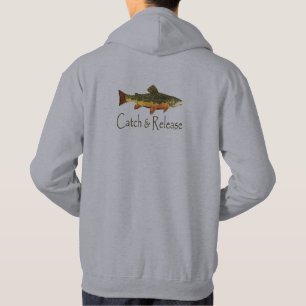 Veste À Capuche Pêche à la truite de capture et de rejet