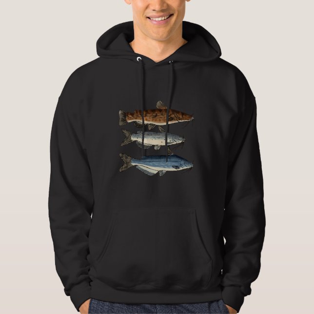 Veste À Capuche Pêche Catfish 1 (Devant)