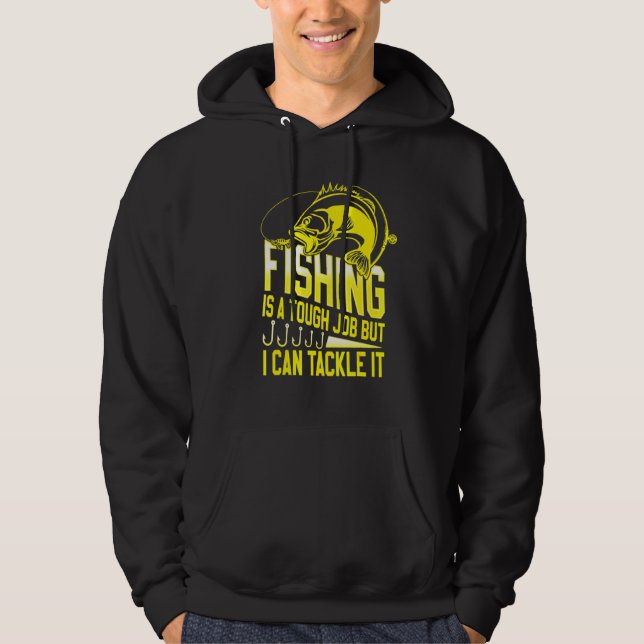 Veste À Capuche Pêche Nouveautés Dit Pêche Pour Hommes (Devant)
