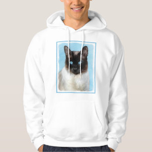 Veste À Capuche Peinture de chats de Siamese - Cute Original Cat A