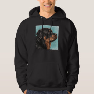 Veste À Capuche Peinture D'Une Rotation Adorable Du Côté L
