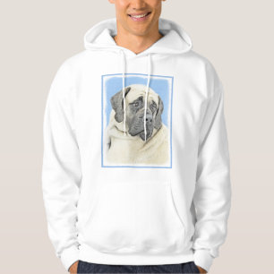 Veste À Capuche Peinture Mastiff (Fawn) anglaise - Art Chien origi