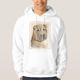 Veste À Capuche Peinture Shar Pei - Cute Original Chien Art