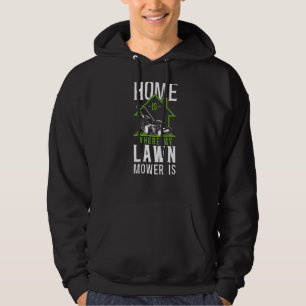 Veste À Capuche Pelouse tondeuse papa père Landscaper maison est W