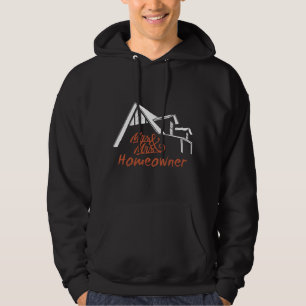 Veste À Capuche Pendaison de crémaillère M & Mme Propriétaire