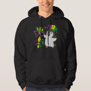 Veste À Capuche Penguin Jester Animal Mardi Gras Hommes Femmes Enf