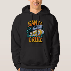 Veste À Capuche Père Noël Cruz Californie Surf Paradise requin gra