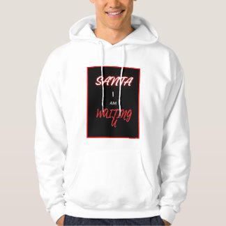 Veste À Capuche Père Noël Je t'attends.