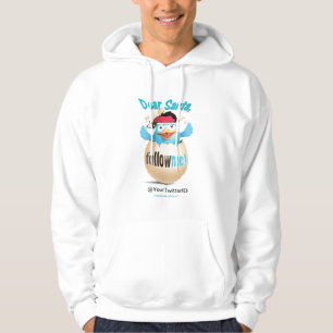 Veste À Capuche Personnaliser Twitter Cher Père Noël Cadeaux Vêtem