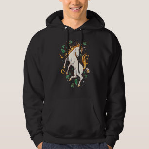 Veste À Capuche Petites filles Jour de la Saint Patrick Unicorn C