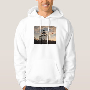Veste À Capuche Phare au coucher du soleil, Californie