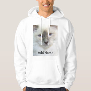 Veste À Capuche Photo et nom personnalisé pour animaux de compagni
